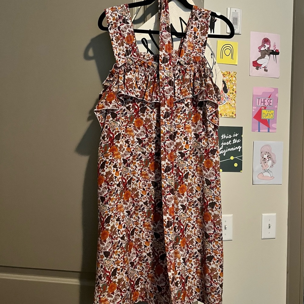 Madewell x Karen Walker Rosalie Silk Dress